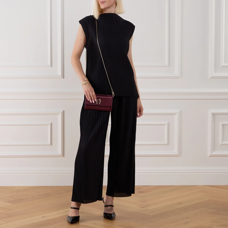 AIGNER Crossbody Bag Fashion Burgundy(Image 2)