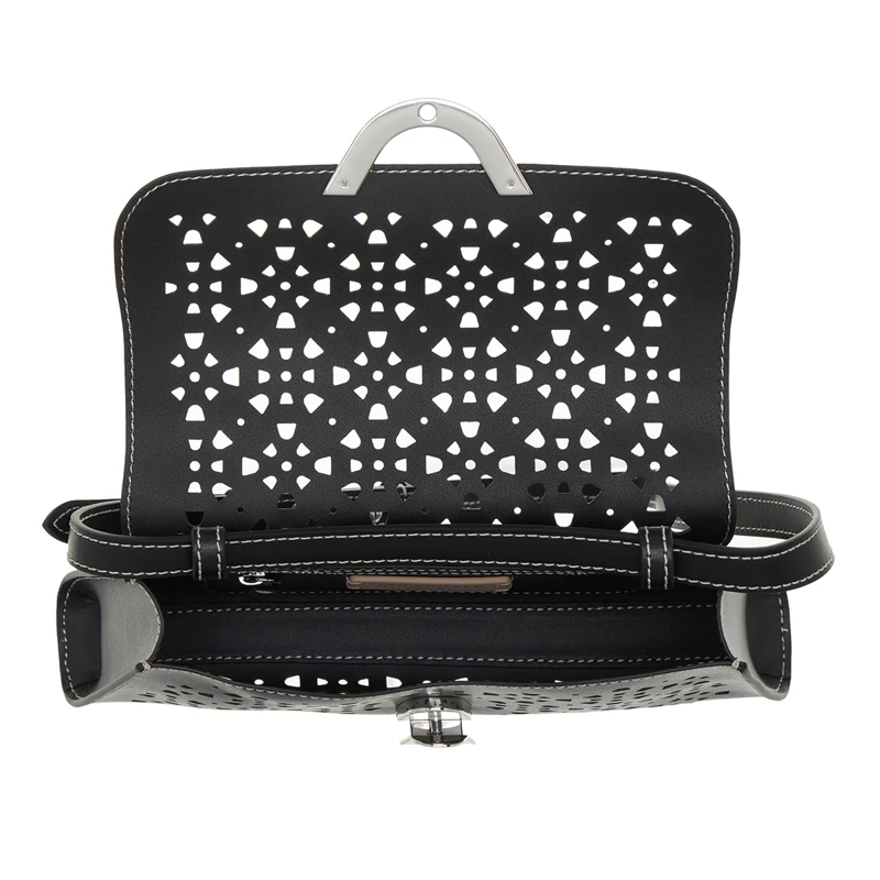 Coccinelle Schultertasche Coccinelle Dew Cow.Perf. Noir(Image 5)