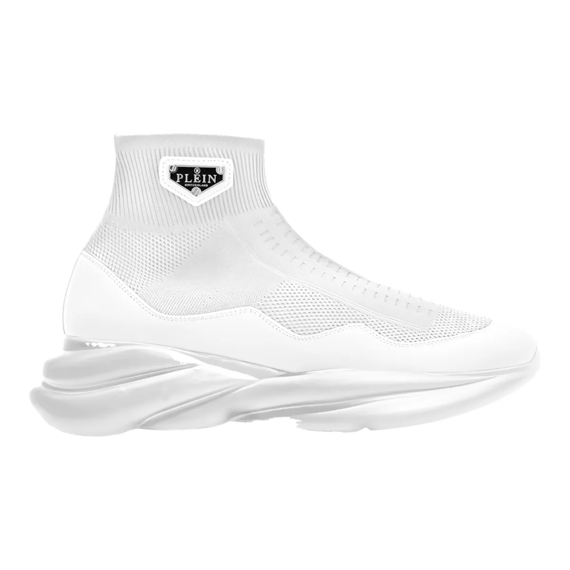 Philipp Plein Low-Top-Sneaker Runner Sneaker Skywalker weiss