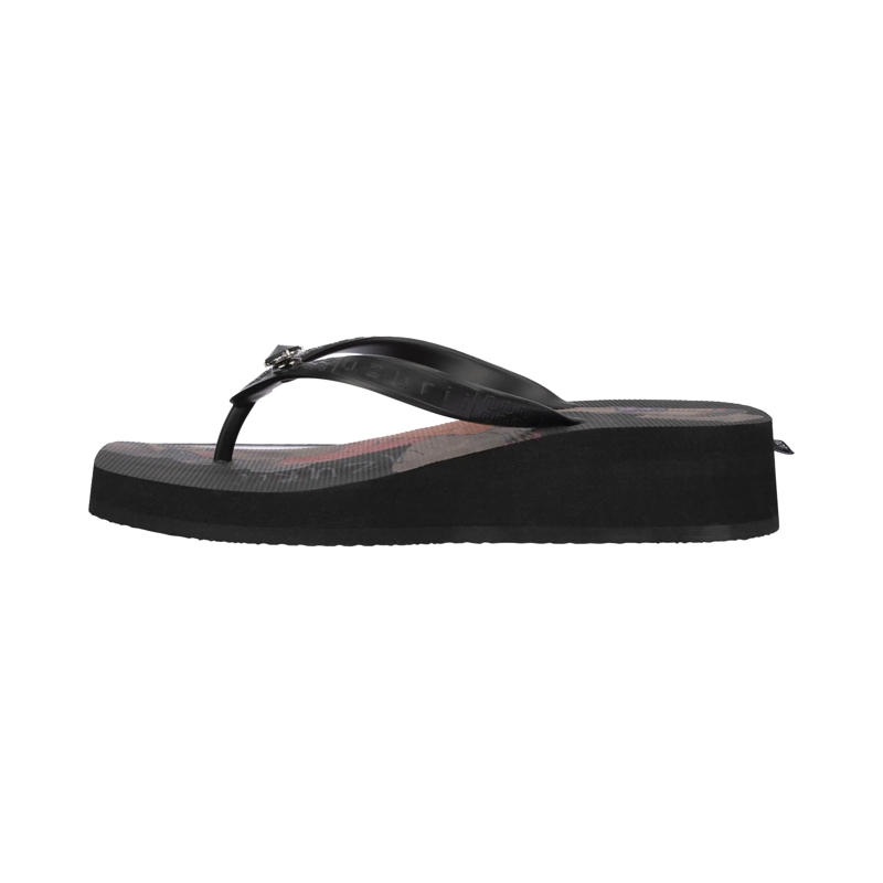 UZURII Flip Flops Zehentrenner Pink Rio schwarz