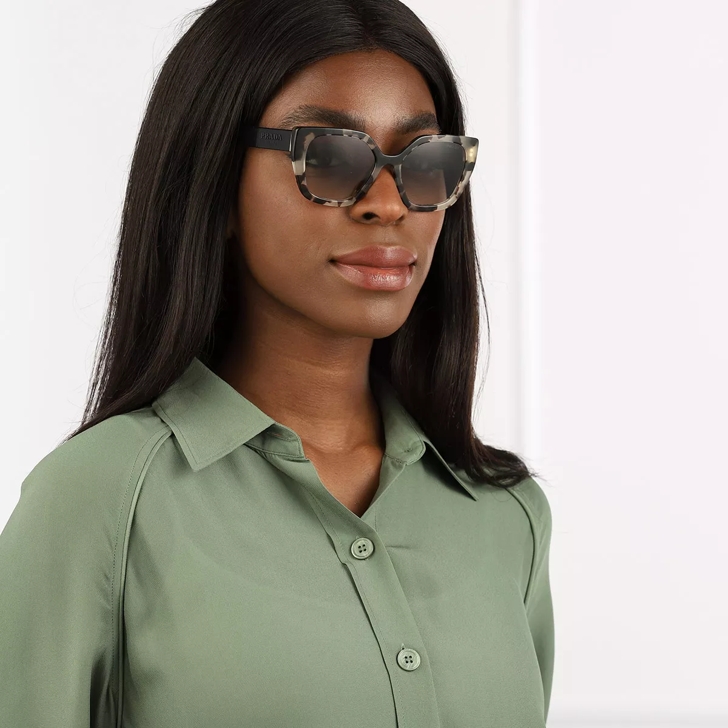 Women's prada store tortoise shell sunglasses