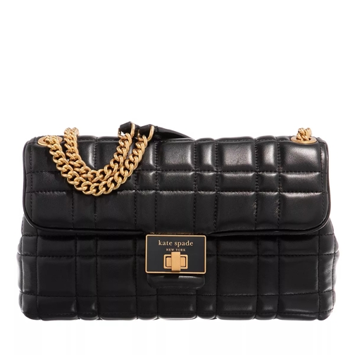 Kate Spade New York Evelyn Quilted Leather Black Sac à bandoulière