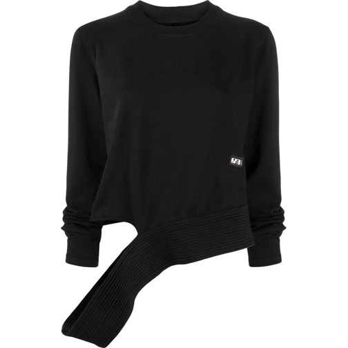 Rick Owens T-Shirts Creatch Cut-out Sweatshirt schwarz