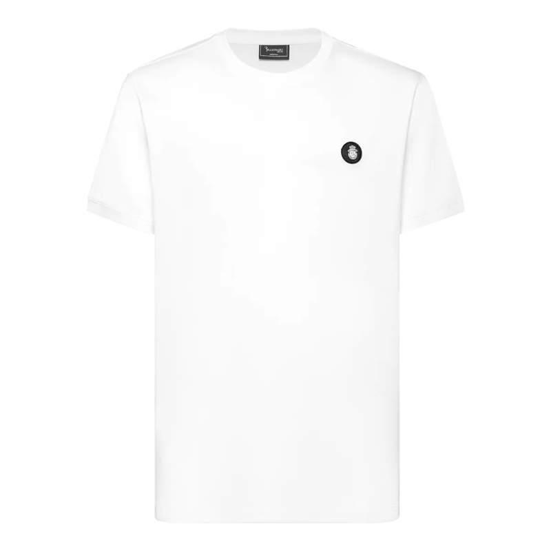 BILLIONAIRE T-Shirt T-Shirt Rundhalsausschnitt Ss weiss