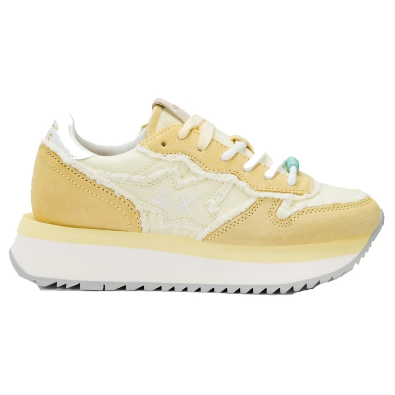 SUN68 Low-Top-Sneaker Sneakers Giallo Limone gelb