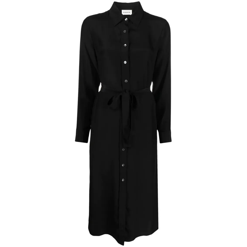 P.A.R.O.S.H. Robe midi Stella Midi Dress Black