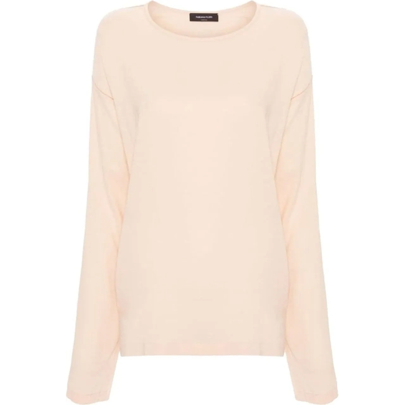 Fabiana Filippi Sweat-shirt Sweaters Powder Pink rose