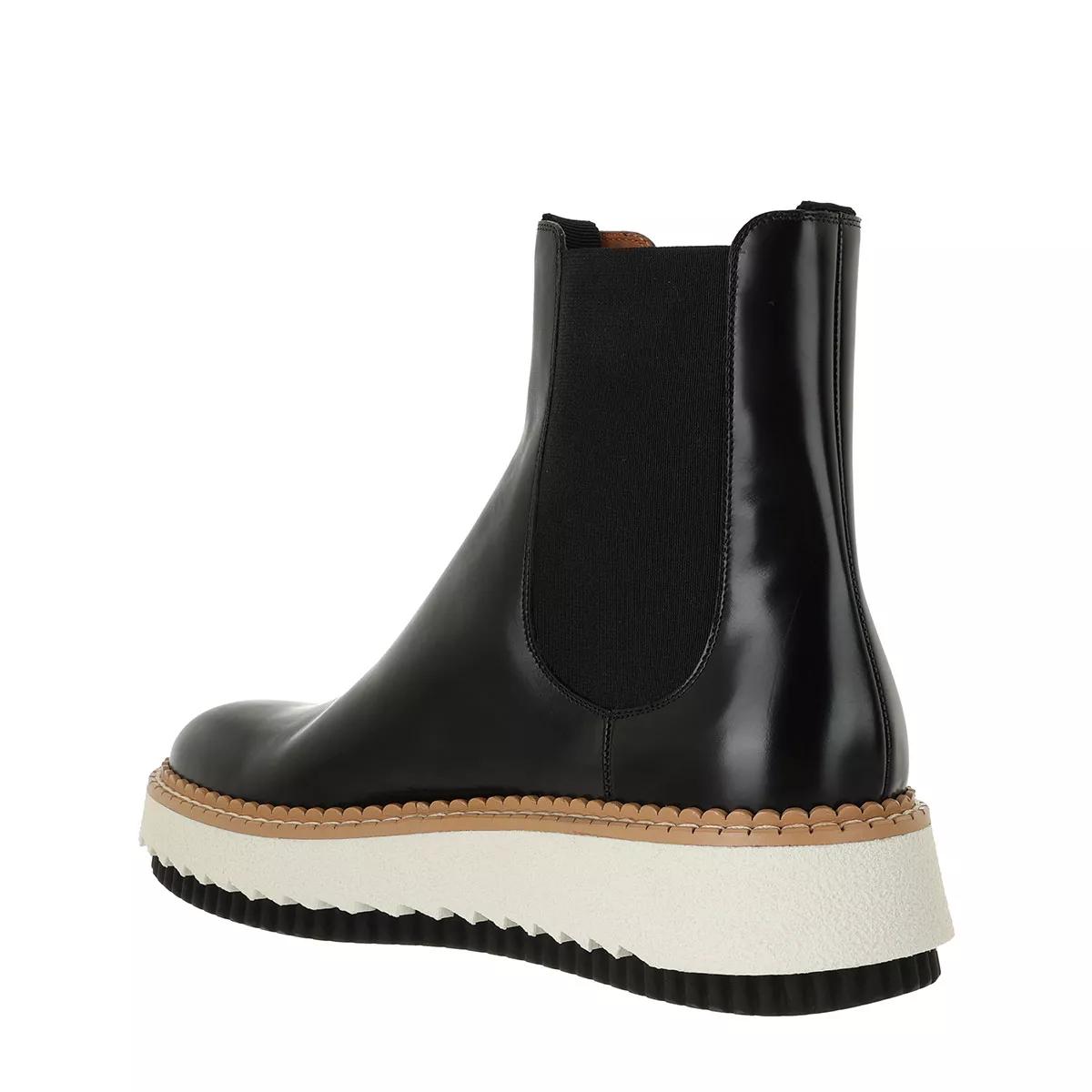 Chloé Kurtys Flat Chelsea Boots Black | Chelsea Boot