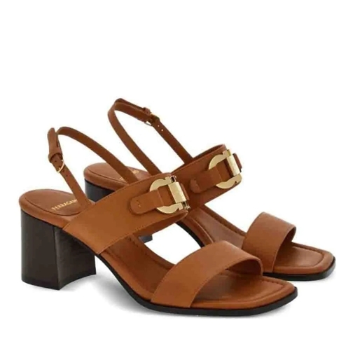 Salvatore Ferragamo Sandale Sandals Brown schwarz