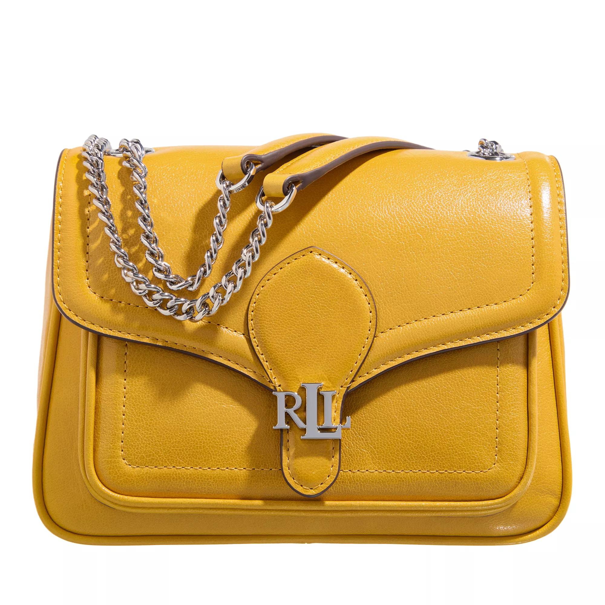 Lauren Ralph Lauren Bradley Shoulder Bag Small Golden Sun | Crossbody Bag