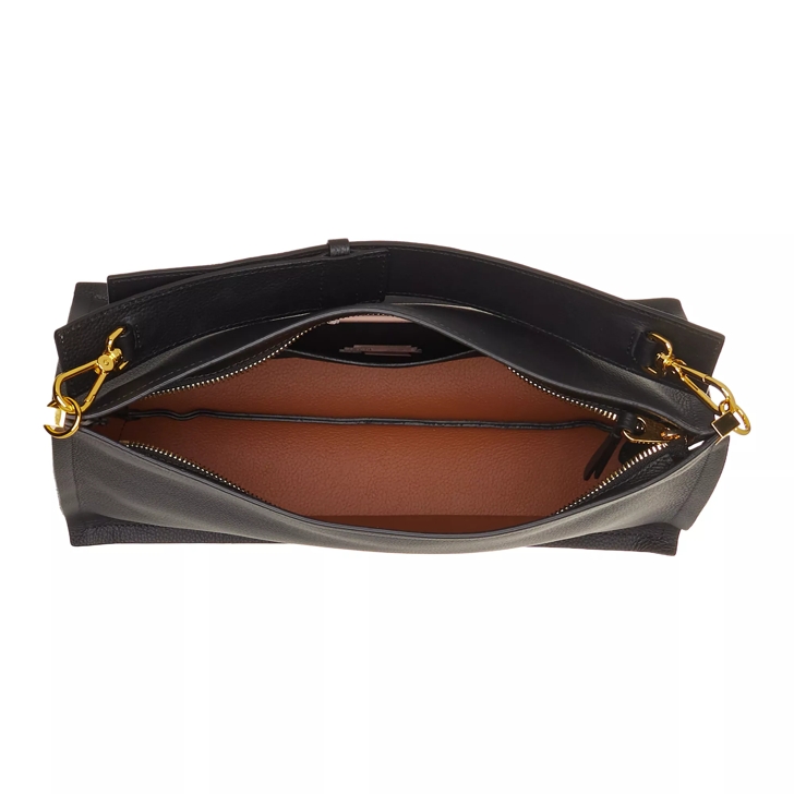 Coccinelle Coccinelle Snip Handbag Noir Cuir Sac a bandouliere