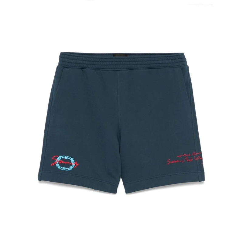 Givenchy Casual Shorts Navy Blue Shorts Green