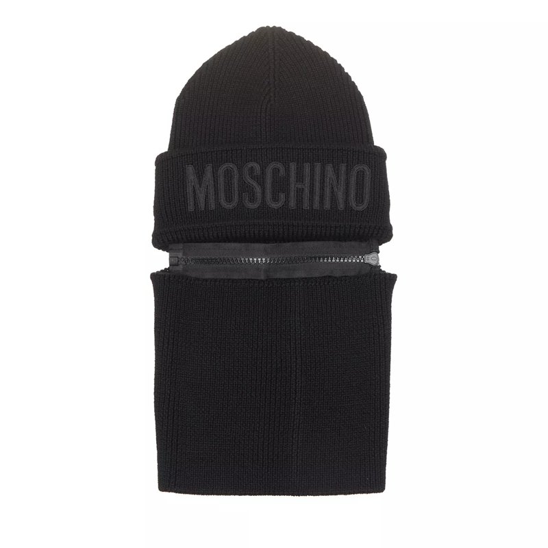 Moschino Wollmütze Beanie  Black