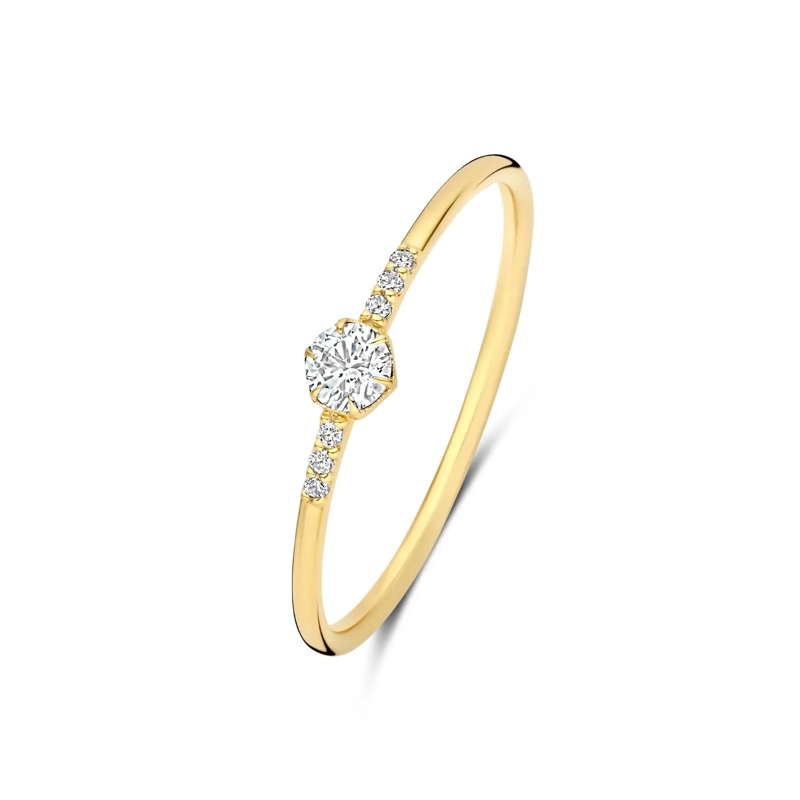Isabel Bernard Bague diamant De la Paix Belinda 585 Gold Ring Gold