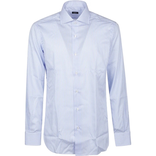 Barba Napoli Legere Oberteile Long Sleeve Neck Shirt White weiß