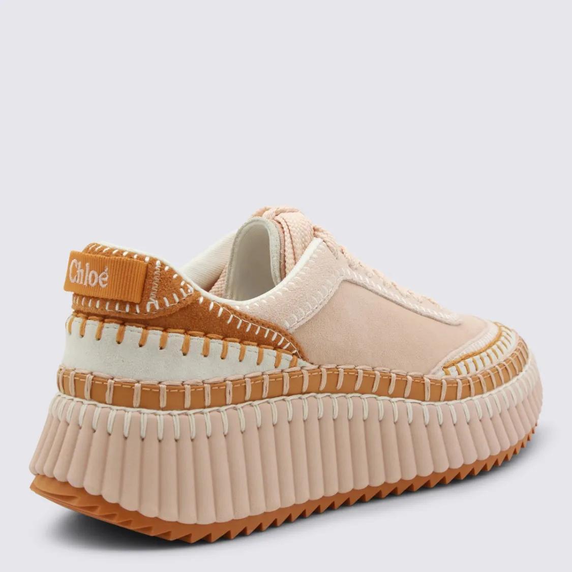 Thumbnail - Chloé Low-Top Sneaker - Maple Pink Sneakers - Gr. 36 (EU) - in Beige - für Damen