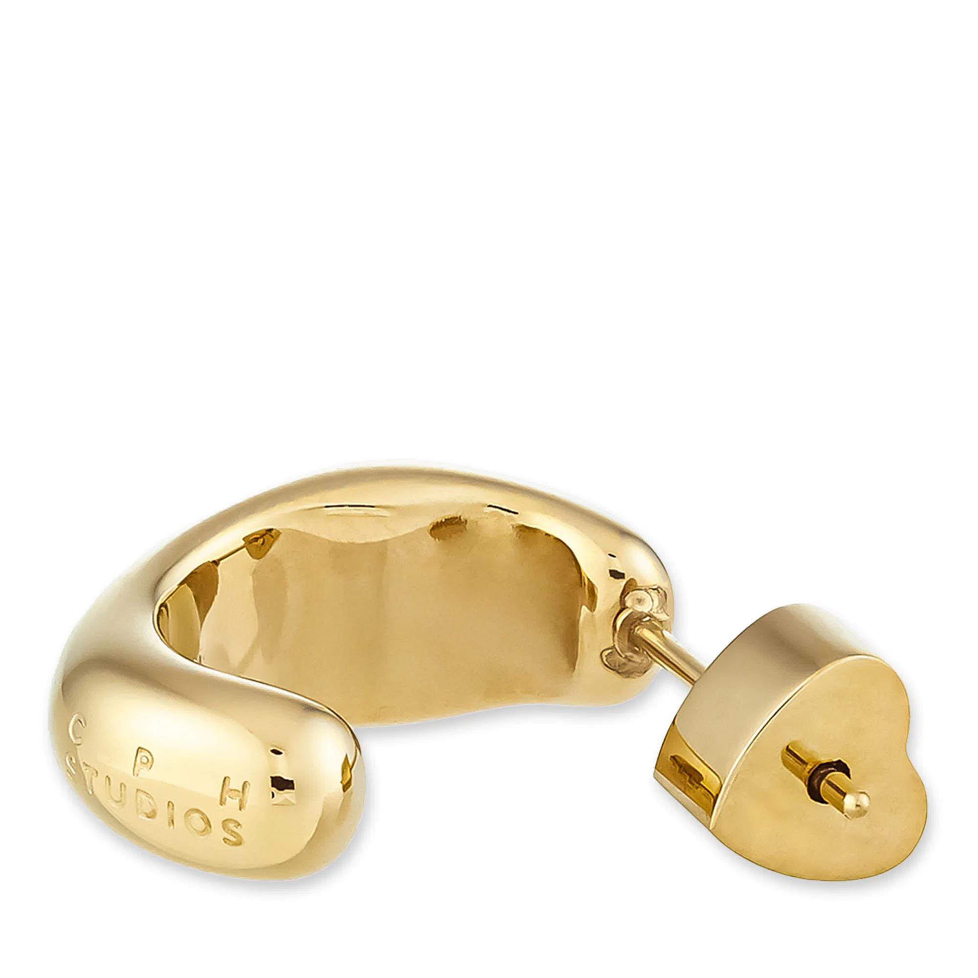 Thumbnail - Copenhagen Ohrringe - Edelstahl Ohrringe - Organics - Gr. unisize - in Gold - für Damen