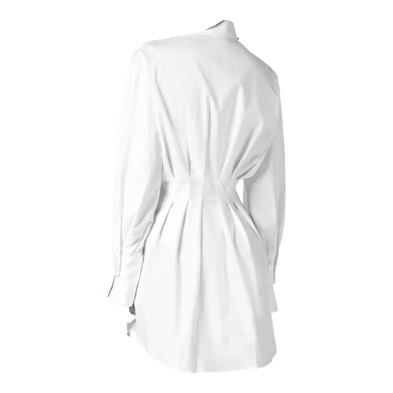 Philipp Plein Hemd Kleid Mit Schmucksteinen weiss(Image 2)