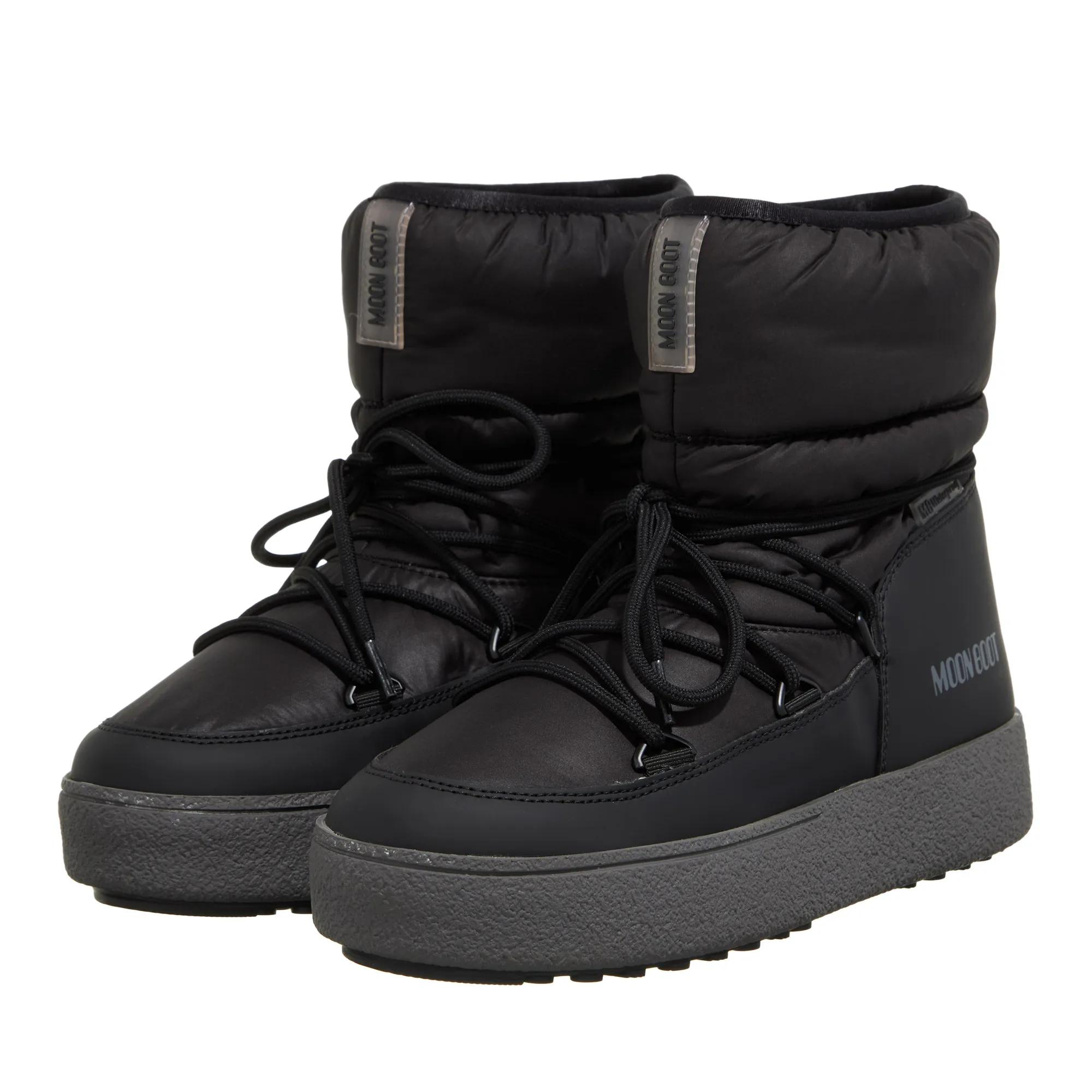 Moonboot Boots & Stiefeletten - Mb Ltrack Low Nylon Wp - Gr. 37 (EU) - in Schwarz - für Damen