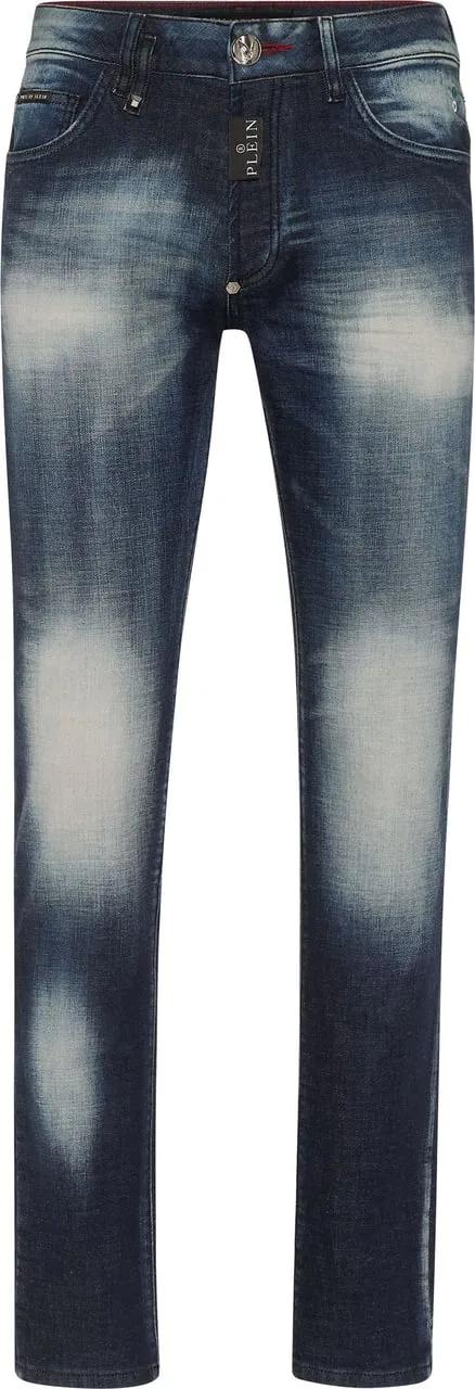 Thumbnail - Philipp Plein - Jeans Spider Gray - Größe 33 - grau