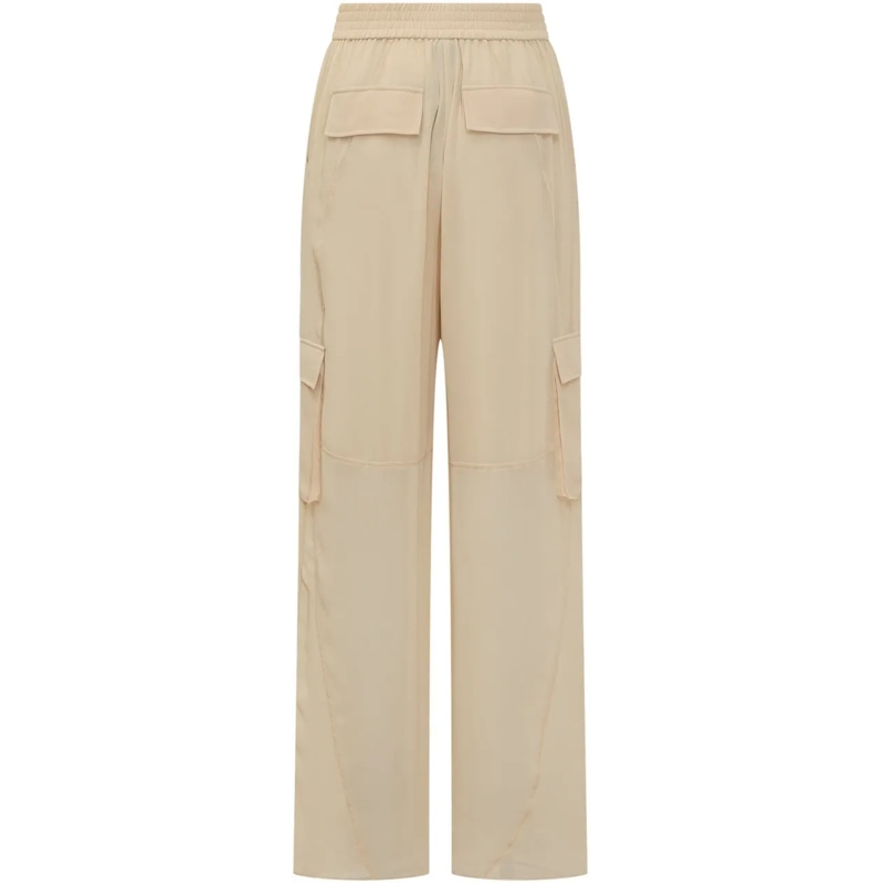 Pinko Pantalon Pantalone Cargo con Tasche Applicate beige(Image 2)