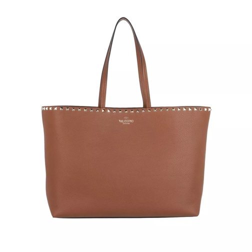 Valentino Garavani Rockstud Studded Shopping Bag Leather Selleria Shopping Bag