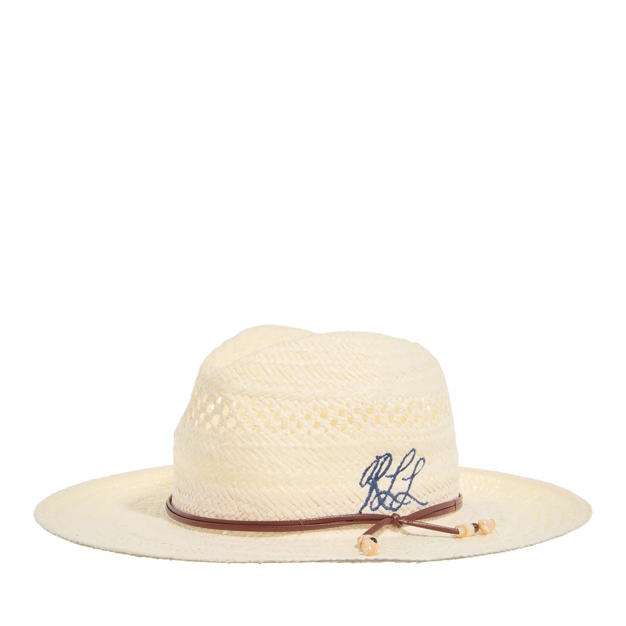 Lauren Ralph Lauren Mützen - Crown Fedora Hat - Gr. ONE - in Beige - für Damen