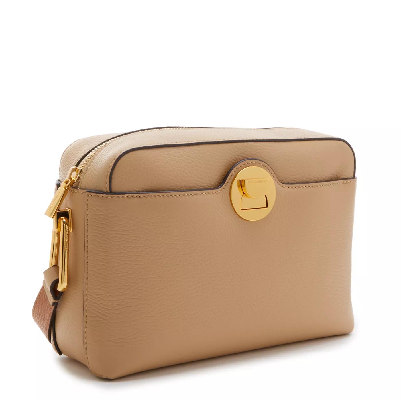 Coccinelle Crossbody bags Liya Beige Leder Umhängetasche E1MD0150 in beige