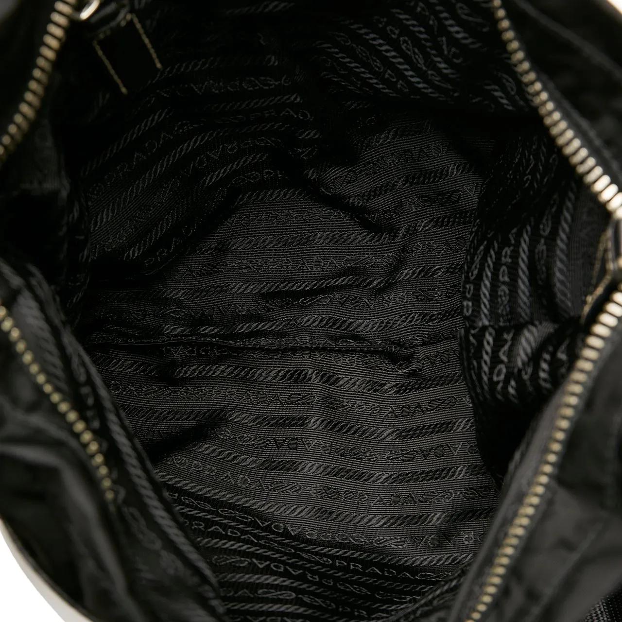 Thumbnail - Prada Hobo Bags - 2013-present Tessuto Zip Top Crossbody - Gr. unisize - in Schwarz - für Damen