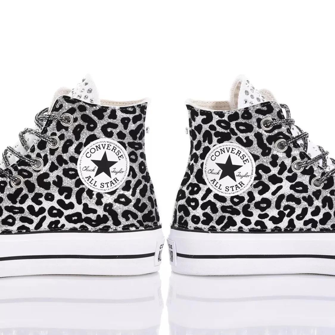Thumbnail - Converse Low-Top Sneaker - Platform Silver, Black - Gr. 37 (EU) - in Bunt - für Damen