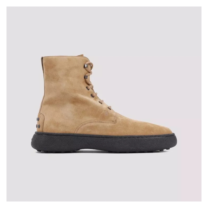 Tod's Schnürstiefel Winter Gommino Boots Brown(Image 9)