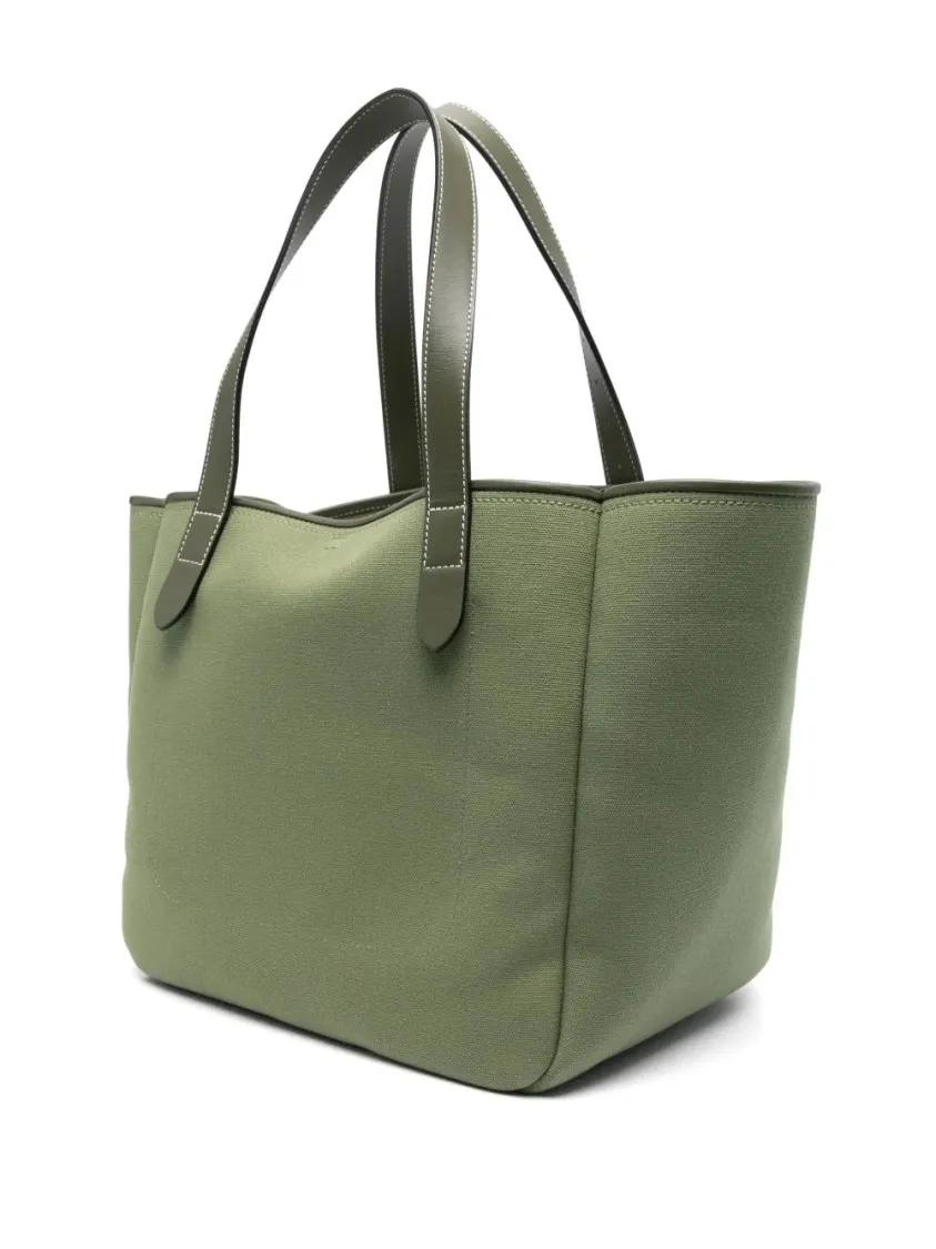 J.W.Anderson Shoppers & Totes Khaki Ancora Tote Bag in groen