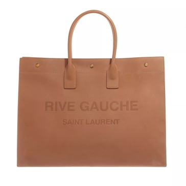 RIVE GAUCHE large tote bag in smooth leather, Saint Laurent