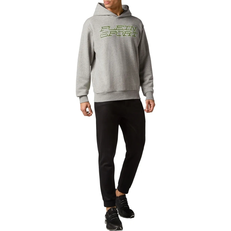 Plein Sport Top Hoodie Tiger grau(Image 4)