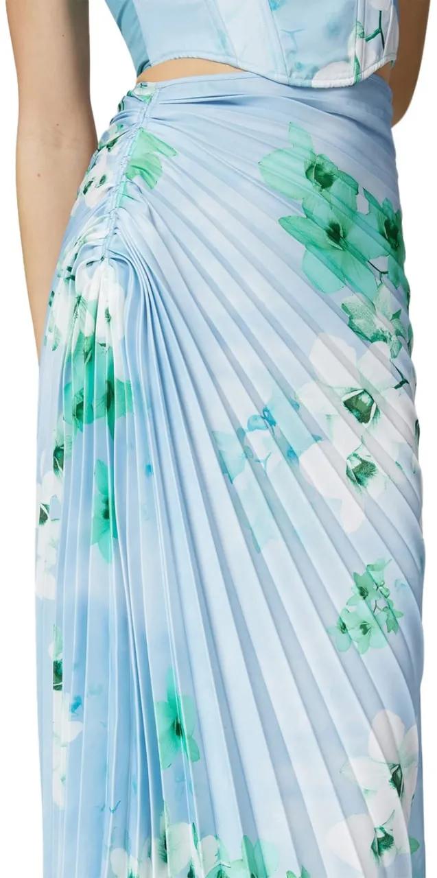 スカート PINKO 'Ghiandaia' skirt Light Blue Pinko 'Ghiandaia' Skirt Blue | Midi Rokken
