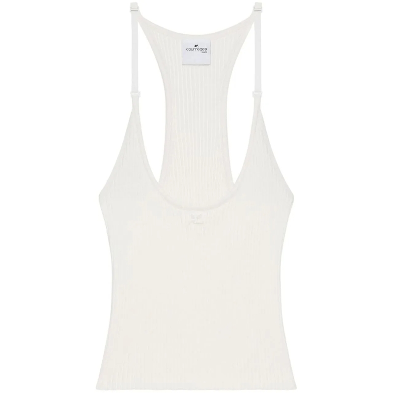 Courrèges T-Shirt Top Heritage White weiß