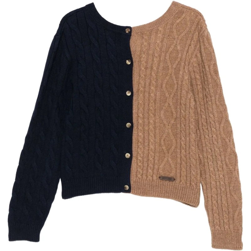 Moschino  Sweaters Multi Brown braun