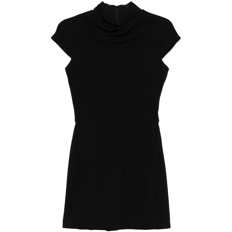 Versace Robe midi Dresses Black schwarz