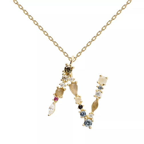 PDPAOLA N Necklace Yellow Gold Medium Halsketting