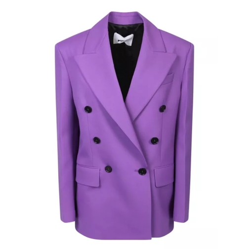 MSGM Wool Jacket Purple 