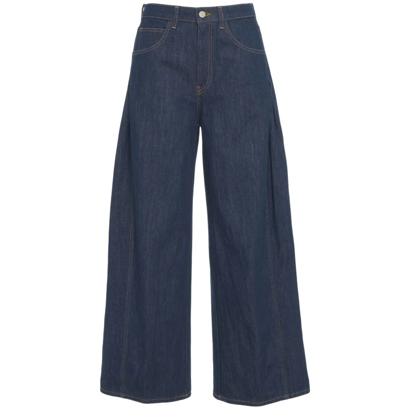 Dondup Jeans à jambe droite Wide leg jeans 'Cristy' blau