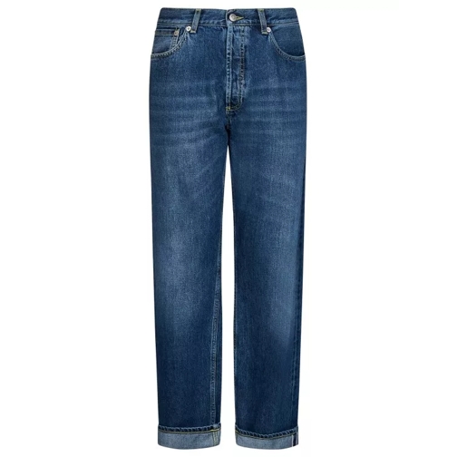 Alexander McQueen Blue Cotton Jean Blue Jeans