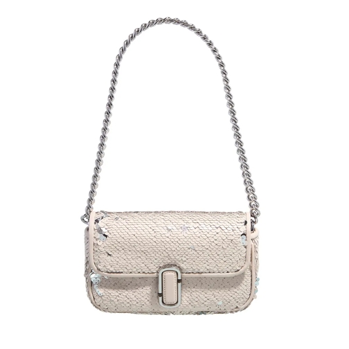 Marc Jacobs J Marc Mini Shoulder Bag Cream Silver Crossbody Bag