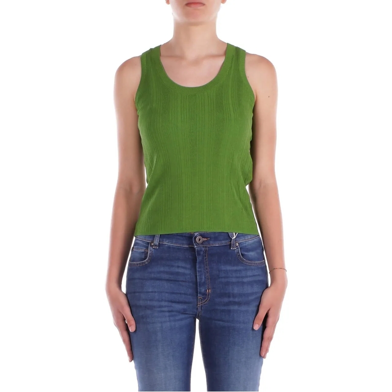 Max Mara T-Shirt Top Green grün
