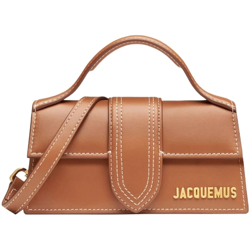 Jacquemus Tote Bags Leather Brown braun