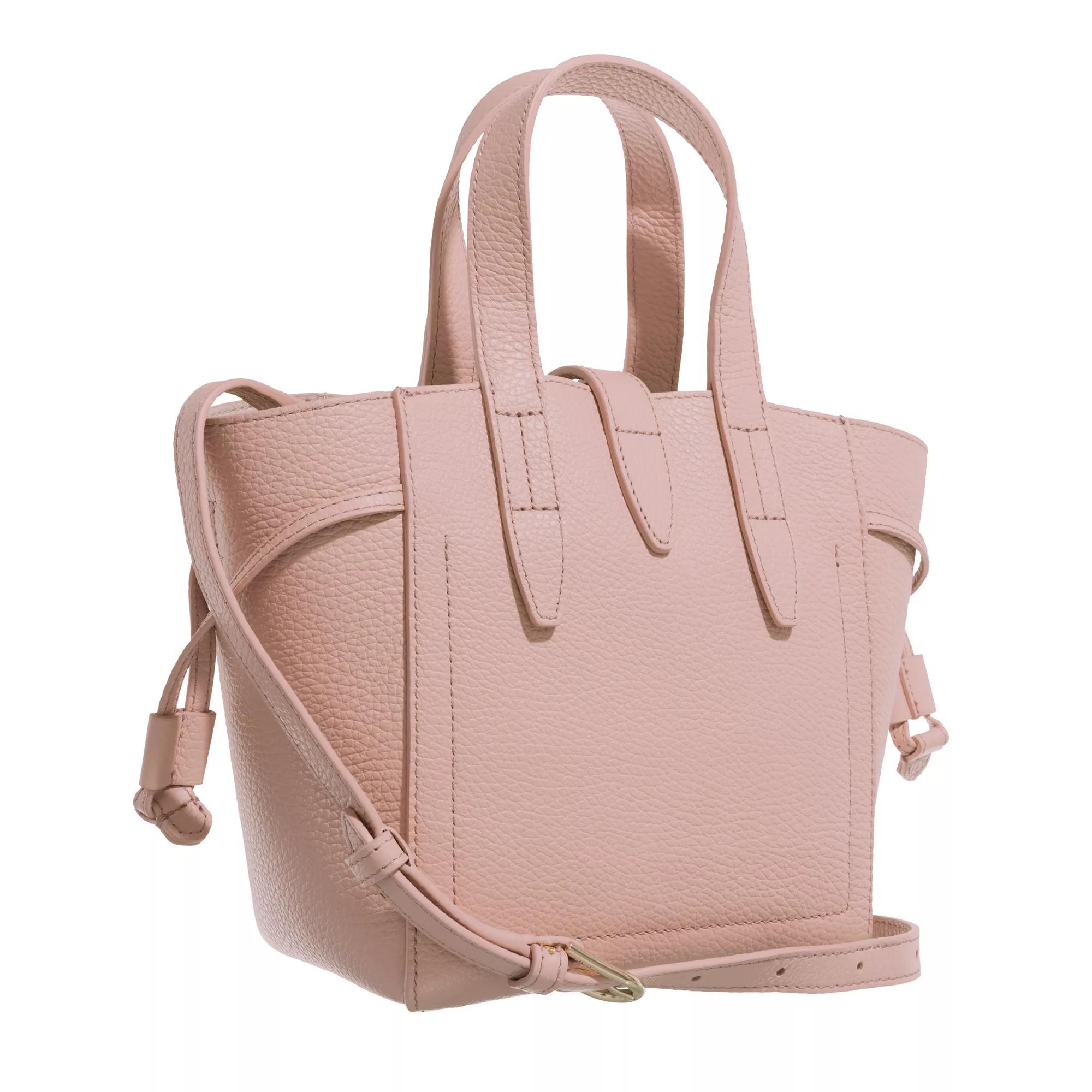 Furla Totes Net Mini Tote in poeder roze