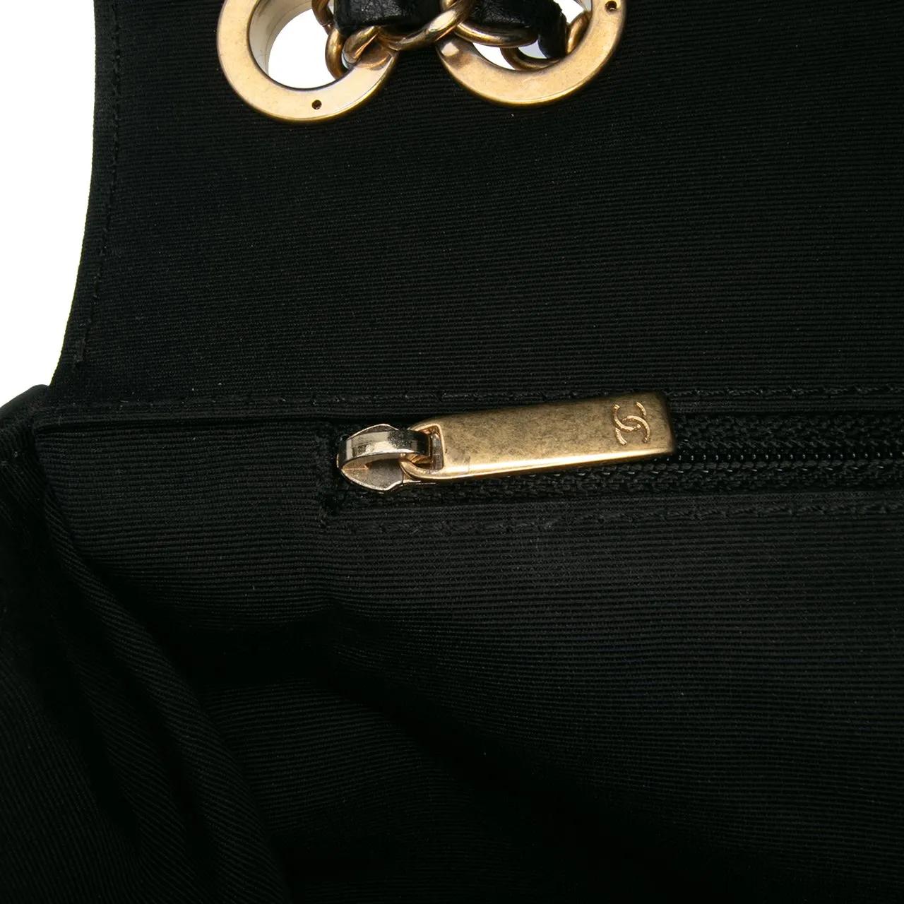 Thumbnail - Chanel Hobo Bags - Medium Bicolor Quilted Lambskin Elegant CC Flap - Gr. unisize - in Blau - für Damen