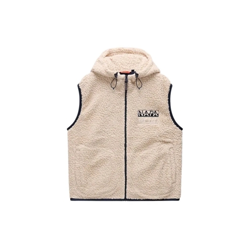 NAPAPIJRI Hoodie Jaman Fleece Vest Neutrals