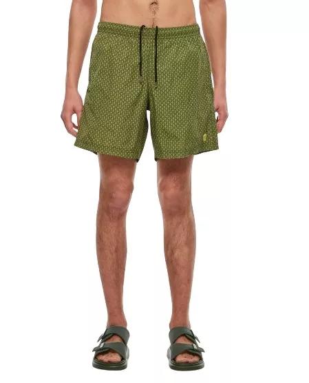 Alexander McQueen - Dots Skull Swimshorts - Größe S - green