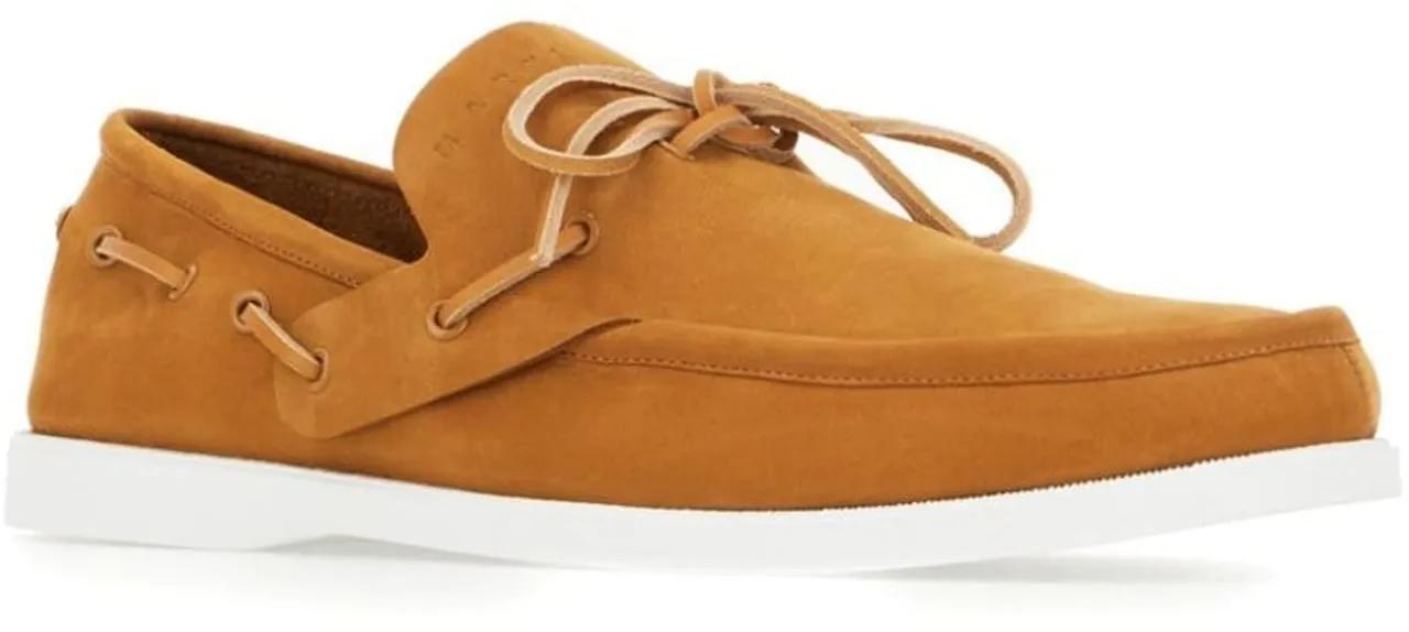 Thumbnail - Marni Loafer - Logo Moccasins – Brown - Gr. 43 (EU) - in Braun - für Damen